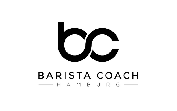 Barista coach logo schwarz weiss